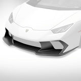 Vorsteiner Vorsteiner Lamborghini Huracan Novara Edizione Aero Front Bumper w/ Front Spoiler (Carbon Fiber PP 2x2 Glossy) 0910LOV