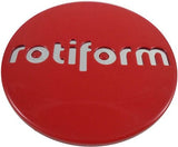 Rotiform Rotiform Center Cap (2.36") - Red with Chrome 1003-40RC