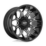 Moto Metal Wheels MO808 Sniper 22" 8x170 Gloss Black Milled by Moto Metal MO80822287344N