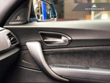 AutoTecknic Dry Carbon Interior Door Handle Trim Set - F87 M2 | F22 2-Series | F20 1-Series by AutoTecknic BM-0356-WA-G-3