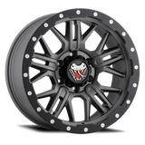Mamba M25 17" 6x135 Matte Grey w/ Black Lip Edge by Mamba Offroad Wheels M25793612G