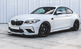 Zaero Design BMW M2 Competition F87 EVO-S Gloss Black Front Splitter by Zaero Design ZA-F87C-EVO-S-FS