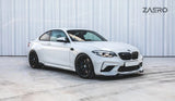 Zaero Design BMW M2 Competition F87 EVO-S Gloss Black Front Splitter by Zaero Design ZA-F87C-EVO-S-FS