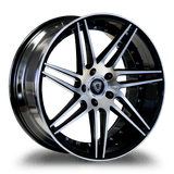 Marquee Wheels 20x9 et35 / 5x120 / cb74.1 Marquee Wheels M3266 20" 5x120 Black / Machined 3266209512035BPN