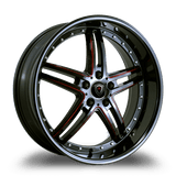Marquee Wheels 20x10.5 et38 / 5x114.3 / cb73.1 Marquee Wheels M5329 20" 5x114.3 Black / Red Milled 532920105511438BRMD