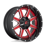 Fuel Wheels D250 Maverick 22" 8x180 Gloss Red by Fuel Offroad D25022201847