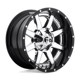 Fuel Wheels D260 Maverick 24" 6x135/6x139.7 Chrome Plated Gloss Black Lip by Fuel Offroad D26024409845