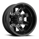 Fuel Wheels D538 Maverick 17" 8x165.1 Matte Black Milled by Fuel Offroad D53817658230