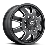 Fuel Wheels D538 Maverick 17" 8x210 Matte Black Milled by Fuel Offroad D538176593F