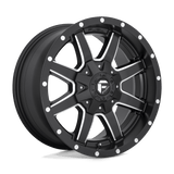 Fuel Wheels D538 Maverick 24" 6x135/6x139.7 Matte Black Milled by Fuel Offroad D53824409845
