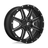 Fuel Wheels D610 Maverick 20" 5x127/5x135 Gloss Black Milled by Fuel Offroad D61020000547