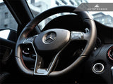 AutoTecknic Carbon Fiber Steering Wheel Trim - Mercedes Benz (Various Vehicles) by AutoTecknic ATK-MB-0201-3