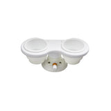 SeaSucker 2-Cup Holder - Horizontal Mount - White