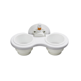 SeaSucker White SeaSucker 2-Cup Holder - Vertical Mount MC5301W