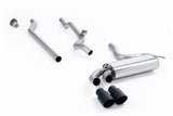 Milltek Downpipe Back Exhaust - Audi Coupe UR Quattro 20v Turbo by Milltek MCXAU105