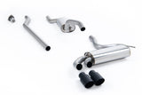 Milltek Downpipe Back Exhaust - Audi Coupe UR Quattro 20v Turbo by Milltek MCXAU106