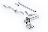 Milltek Downpipe Back Exhaust - Audi Coupe UR Quattro 10v Turbo by Milltek MCXAU110