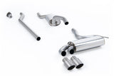 Milltek Downpipe Back Exhaust - Audi Coupe UR Quattro 20v Turbo by Milltek MCXAU111