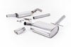 Milltek Cat Back Exhaust - VW Corrado G60 - Resonated (Quieter) with Polished Oval Tip