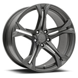 MRR M017 20" 5x120 Gun Metal Graphite fit Chevy Camaro 1LE Style by MRR Wheels