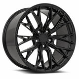 MRR GF5 19" 5x114.3 Black by MRR Wheels