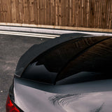 MHC+ Audi RS3 Saloon Ducktail Style Rear Spoiler In Pre Preg Carbon Fiber (8Y) by MHC+ MHCP-RS38Y-CF-RS001