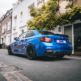 MHC+ BMW M2/2 Series M4 Style Rear Spoiler In Pre Preg Carbon Fiber (F87/F22) by MHC+ MHCP-F87F22-CF-SL002