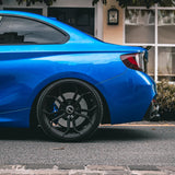 MHC+ BMW M2/2 Series M4 Style Rear Spoiler In Pre Preg Carbon Fiber (F87/F22) by MHC+ MHCP-F87F22-CF-SL002