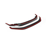 MHC+ BMW M2 Competition S55 GT Style Front Splitter In Gloss Pre Preg Carbon Fiber (F87C) by MHC+