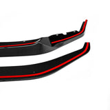 MHC+ BMW M2 Competition S55 GT Style Front Splitter In Gloss Pre Preg Carbon Fiber (F87C) by MHC+