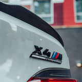 MHC+ BMW X4M CS Style Rear Spoiler In Pre Preg Carbon Fiber (F98/G02) by MHC+ MHCP-F98-CF-SL001