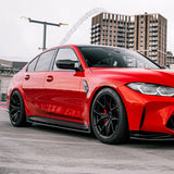 MHC+ BMW M3/M4 SK1 Side Skirts In Pre Preg Carbon Fiber (G80/G81/G82/G83) by MHC+ MHCP-G80G82-SK1