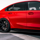 MHC+ BMW M3/M4 SK1 Side Skirts In Pre Preg Carbon Fiber (G80/G81/G82/G83) by MHC+ MHCP-G80G82-SK1