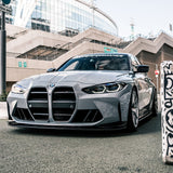 MHC+ BMW M3/M4 GT Style Front Grille in Pre Preg Carbon Fiber (G80/G81/G82/G83) by MHC+