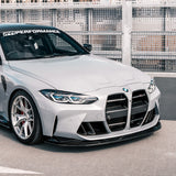 MHC+ BMW M3/M4 GT Style Front Grille in Pre Preg Carbon Fiber (G80/G81/G82/G83) by MHC+