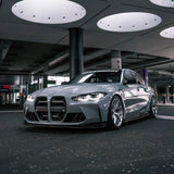 MHC+ BMW M3/M4 CSL Style Front Grille in Pre Preg Carbon Fiber (G80/G81/G82/G83) by MHC+