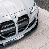 MHC+ BMW M3/M4 CSL Style Front Grille in Pre Preg Carbon Fiber (G80/G81/G82/G83) by MHC+