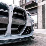 MHC+ BMW M3/M4 CSL Style Front Grille in Pre Preg Carbon Fiber (G80/G81/G82/G83) by MHC+