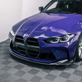 MHC+ BMW M3/M4 CSL Style Front Splitter In Pre Preg Carbon Fiber (G80/G81/G82/G83) by MHC+ MHCP-G80G82-FS005