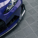 MHC+ BMW M3/M4 CSL Style Front Splitter In Pre Preg Carbon Fiber (G80/G81/G82/G83) by MHC+ MHCP-G80G82-FS005