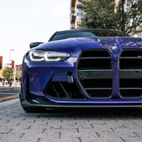 MHC+ BMW M3/M4 CSL Style Front Splitter In Pre Preg Carbon Fiber (G80/G81/G82/G83) by MHC+ MHCP-G80G82-FS005