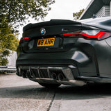 MHC+ BMW M4 Ducktail Style Rear Spoiler In Pre-Preg Carbon Fiber (G82) by MHC+ MHCP-G82-CF-RS002
