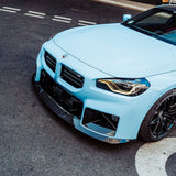 MHC+ BMW M2 G87 Performance Style Front Ducts In Pre Preg Gloss Carbon Fiber (G87) by MHC+ MHCP-G87-CF-FD001