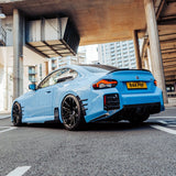 MHC+ BMW M2 G87 Performance Style Side Skirts In Pre Preg Gloss Carbon Fiber (G87) by MHC+ MHCP-G87-CF-SS002