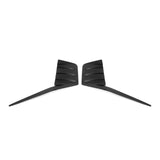 MHC+ BMW M2 G87 Performance Style Rear Rear Bumper Inserts In Pre Preg Gloss Carbon Fiber (G87) by MHC+ MHCP-G87-CF-RT001