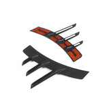 MHC+ BMW M2 G87 Performance Style Rear Side Fender Trims In Pre Preg Gloss Carbon Fiber (G87) by MHC+ MHCP-G87-CF-ST002