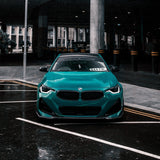 MHC+ BMW M240i Performance Style Front Splitter In Pre Preg Carbon Fiber (G42) by MHC+ MHCP-G42-CF-FS001