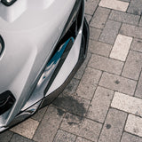 MHC+ BMW M240i Performance Style Front Splitter In Pre Preg Carbon Fiber (G42) by MHC+ MHCP-G42-CF-FS001