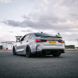 MHC+ BMW M3 'M4 Style' Rear Spoiler In Pre-Preg Carbon Fiber (G80) by MHC+ MHCP-G80-CF-RS002