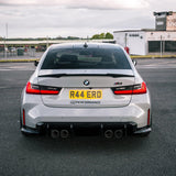 MHC+ BMW M3 'M4 Style' Rear Spoiler In Pre-Preg Carbon Fiber (G80) by MHC+ MHCP-G80-CF-RS002